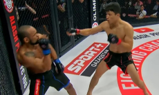 Казахстанский чемпион нокаутировал бразильского ветерана ММА