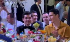 Звезды «Манчестер Сити» «ворвались» на свадьбу Хусанова. Видео