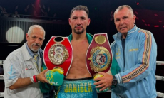 Названа точная дата боя Жанибека Алимханулы с чемпионом мира за три титула