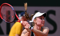 Уверенную победу «зафиксировали» в матче Елены Рыбакиной с чемпионкой «Ролан Гаррос»
