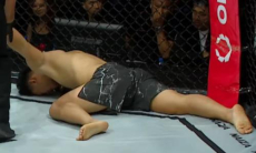 Экс-чемпион из Казахстана вырубил непобежденного соперника в первом раунде. Видео нокаута