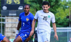 Франция и Узбекистан определили победителя в футбольном матче