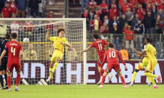 Суперкамбэком с 0:3 обернулся матч фаворитов группы Казахстана в отборе на ЧМ-2026 по футболу