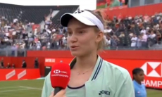 Елена Рыбакина сделала заявление после выхода в четвертьфинал турнира в Лондоне