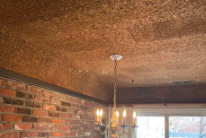 После такого натяжной потолок хочется снять. Найден материал получше — экологичен и красив