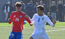 Узбекистан победил в футбольном матче на чужом поле