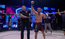 Непобежденный казахстанский боец успешно дебютировал в топовом зарубежном промоушне