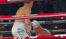 Нокаутом закончился бой «Молодого Головкина» из Казахстана. Видео