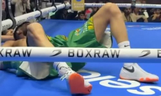 Нокаут решил судьбу казахстанского боксера в Эр-Рияде. Видео