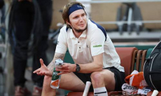 Доказательство «безумства» казахстанского теннисиста попало на видео