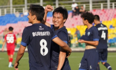 «Каспий» всухую разгромил «Актобе М» в матче Первой лиги