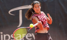 Казахстанская теннисистка повесила «баранку» и вышла в полуфинал турнира в Сербии