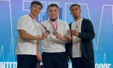 Казахстан завоевал три медали на международном турнире по боксу