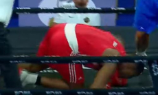 Яркий нокаут состоялся на Кубке мира по боксу с участием Казахстана. Видео