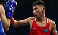 Махмуд Сабырхан побывал в нокдауне и нокаутировал соперника за медаль