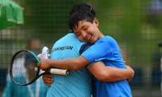 Казахстанская пара вырвала победу на старте Уимблдона