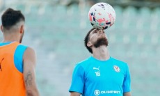 «Ордабасы» провел тренировку в Кутаиси перед матчем Лиги Конференций