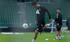 «Актобе» провел тренировку перед матчем с «Легией»