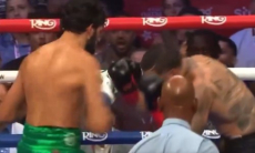 Нокаутом завершился бой звездного боксера после побега от Алимханулы. Видео