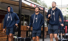 «Олимпия» прилетела на ответный матч с «Кайратом» в Лиге Чемпионов