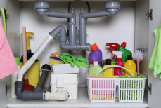 Какие предметы нельзя хранить под раковиной