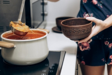 Что будет с желудком, если завтракать борщом