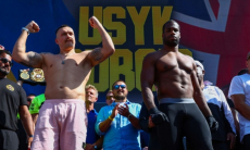 «Что вообще происходит?». Дюбуа удивил Усика на битве взглядов