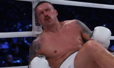 Александра Усика «уронили» в Англии