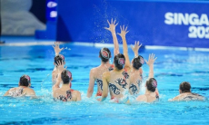 Казахстан вошел топ-10 в командных соревнованиях по артистическому плаванию на чемпионата мира