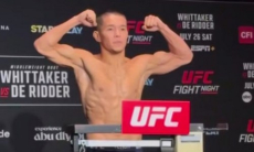 Асу Алмабаев прошёл взвешивание перед боем в UFC