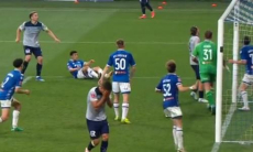 «Несчастный случай» произошел с Зайнутдиновым в дебютном матче за «Динамо». Видео