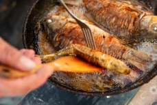 Как пожарить рыбу и потом не проветривать кухню. Есть один секретный ингредиент