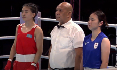 Казахстан нокаутом завоевал первую медаль на историческом ЧА-2025 по боксу