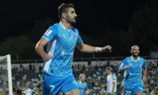 Фоторепортаж с матча Премьер-Лиги «Ордабасы» — «Атырау» 2:2