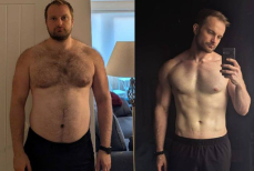 Минус 20 килограммов без тренировок. Мужчина похудел за год благодаря двум привычкам