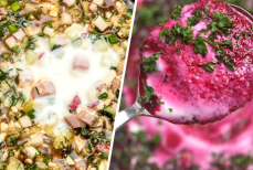 Окрошка или свекольник. Какой холодный суп полезнее