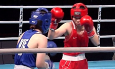 Казахстан оформил разгром в бою за финал исторического ЧА-2025 по боксу