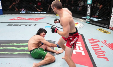 Стремительный нокаут с одного удара произошел в UFC. Видео