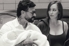 Тимати показал новорожденную дочь и раскрыл ее имя