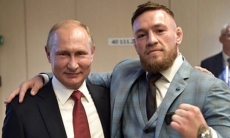 Конор Макгрегор сделал подарок Владимиру Путину и выразил отношение к России