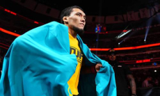 Видео полного исторического боя Казахстана c досрочным финишем на турнире UFC