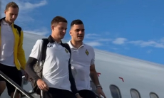 «Кайрат» прилетел в Глазго на матч с «Селтиком»