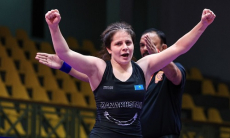 Казахстан завоевал первую медаль чемпионата мира в женской борьбе