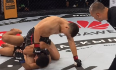 Нокаутом в первом раунде закончился бой Казахстан — Узбекистан в ММА. Видео