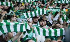 Фанаты «Селтика» оставили послание перед матчем с «Кайратом»