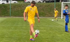 Александр Усик продемонстрировал футбольные скиллы. Видео