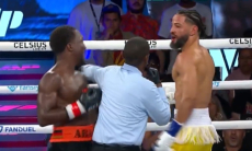 Громкой сенсацией закончился бой непобежденного чемпиона WBA. Видео