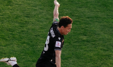 Асхат Тагыберген забил юбилейный гол в КПЛ