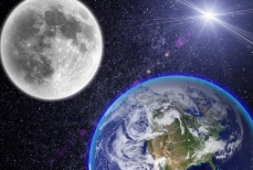 Таинственные кадры земли и луны показали исследователи. Видео