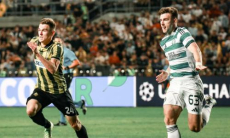 Фоторепортаж с матча «Кайрат» — «Селтик» в Лиге Чемпионов